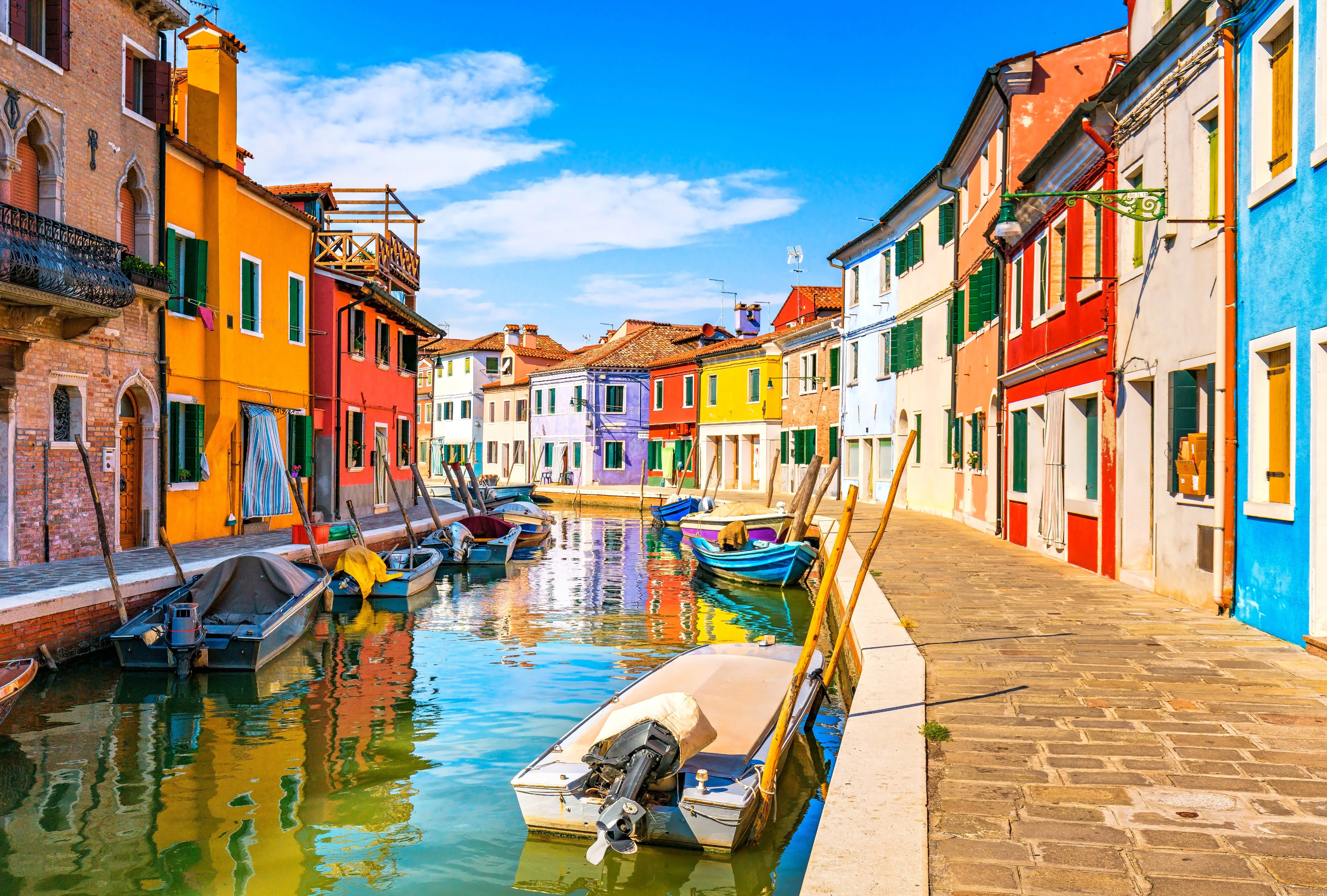 Murano, celebre per la lavorazione del vetro soffiato