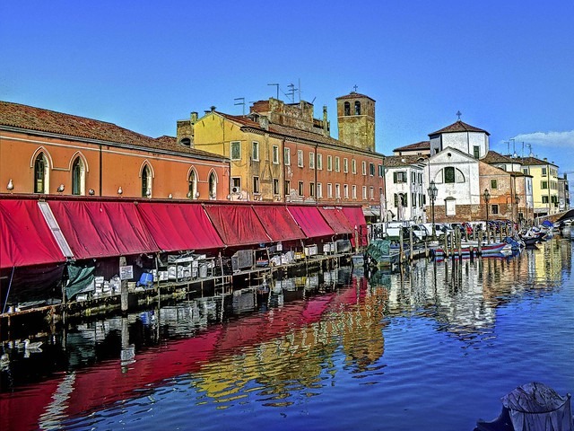 Antico mercato del pesce di Chioggia